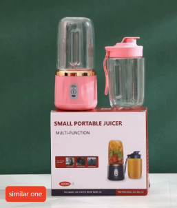 Portable Blender Bottle - USB Rechargeable Smoothie Maker
